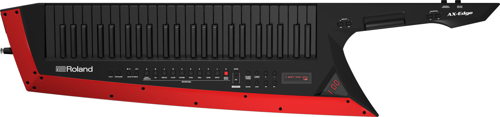 Roland AX-EDGE-B Keytar Shoulder Keyboard Controller - Black (Open Box) - Fair Deal Music