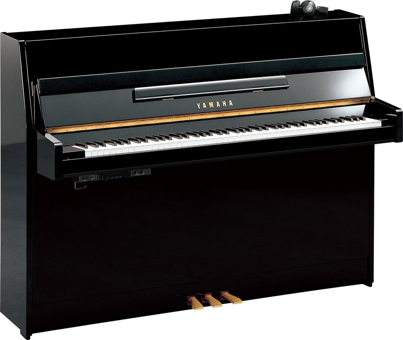 Yamaha B1 Upright with SC3 SILENT Piano™ System in Polished Ebony - Fair Deal Music