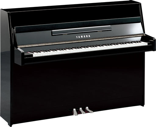 Yamaha B1 Upright Piano in Polished Ebony with Chrome Fittings - Fair Deal Music