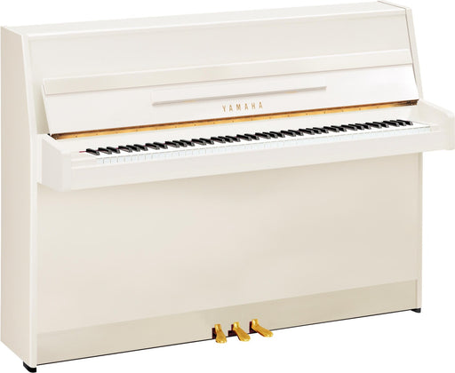 Yamaha B1 Upright with SC3 SILENT Piano™ System in Polished White - Fair Deal Music