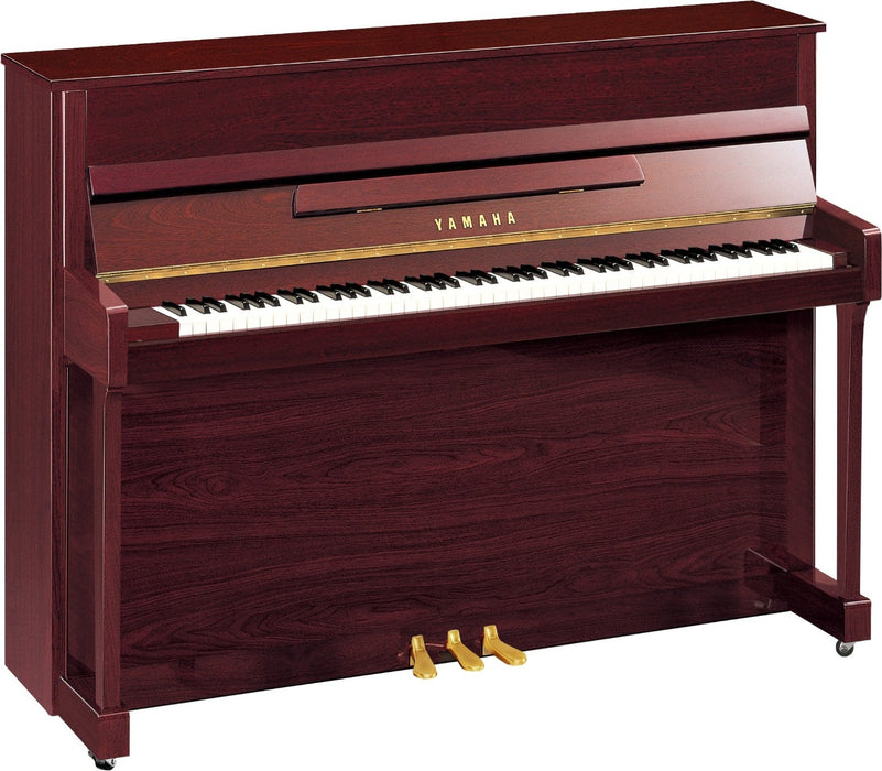 Yamaha B2 Upright Piano in Polished Mahogany - Fair Deal Music