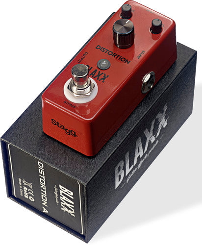 Blaxx by Stagg Guitar Effects Pedal Distortion A - Fair Deal Music