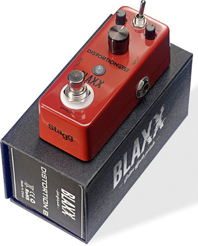 Blaxx by Stagg Guitar Effects Pedal Distortion B - Fair Deal Music