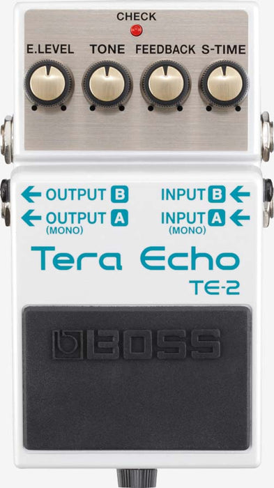 Boss TE-2 Tera Echo Adaptive Delay Guitar Effects Pedal - Fair Deal Music