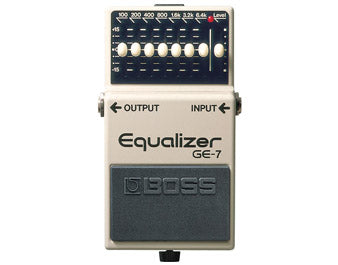 ベース BOSS GE-7 Equalizer Boss GE-7 Graphic Equalizer — Fair Deal Music