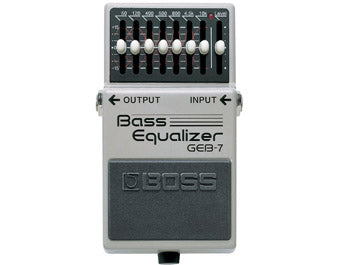 Boss GEB-7 Bass Equalizer Pedal (Used) - Fair Deal Music