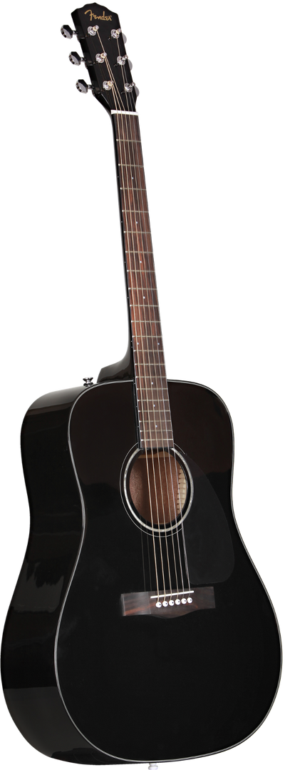 Fender CD-60 Dreadnought V3 Acoustic Guitar, Black - Fair Deal Music