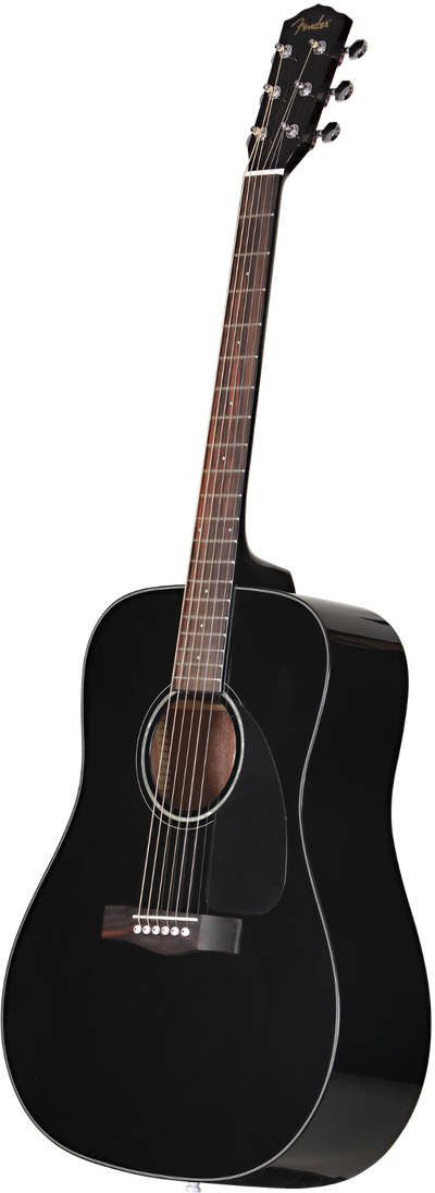 Fender CD-60 Dreadnought V3 Acoustic Guitar, Black - Fair Deal Music