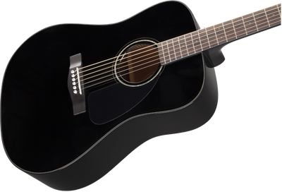 Fender CD-60 Dreadnought V3 Acoustic Guitar, Black - Fair Deal Music