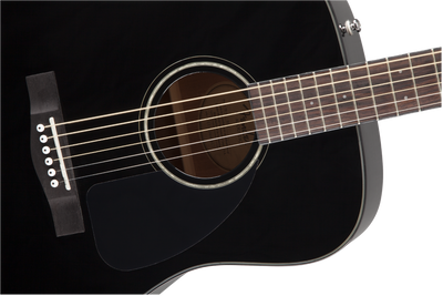 Fender CD-60 Dreadnought V3 Acoustic Guitar, Black - Fair Deal Music