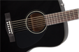 Fender CD-60 Dreadnought V3, Black - Fair Deal Music