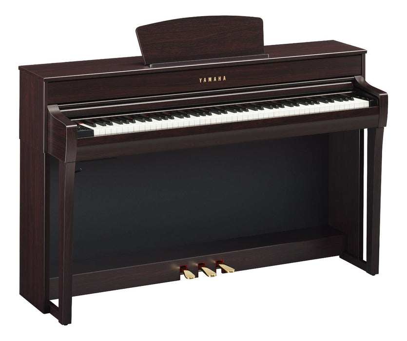 Yamaha CLP-735R Clavinova Digital Piano Dark Rosewood Bundle - Fair Deal Music