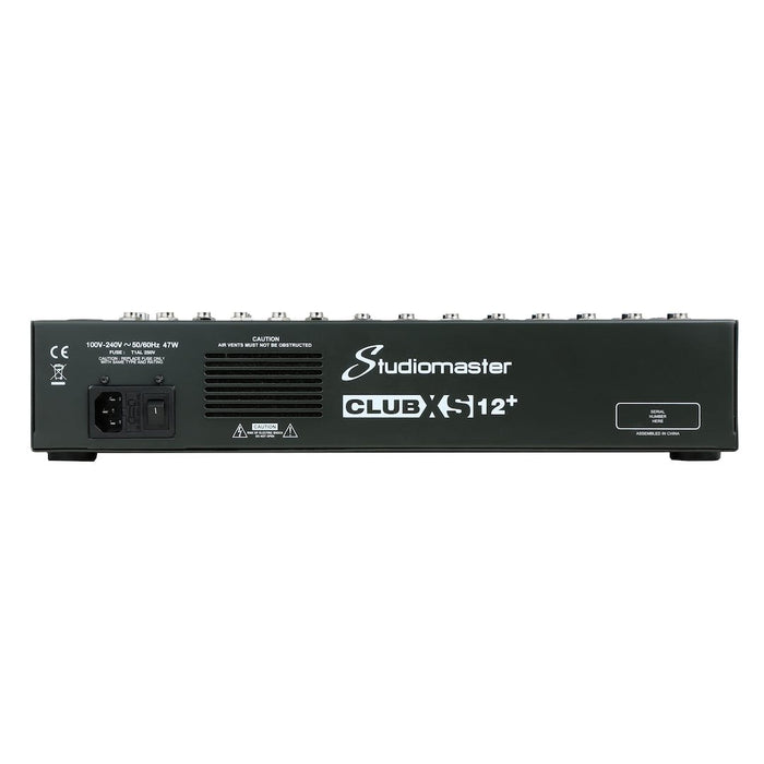 Studiomaster Club XS 12+ Mixer - Fair Deal Music