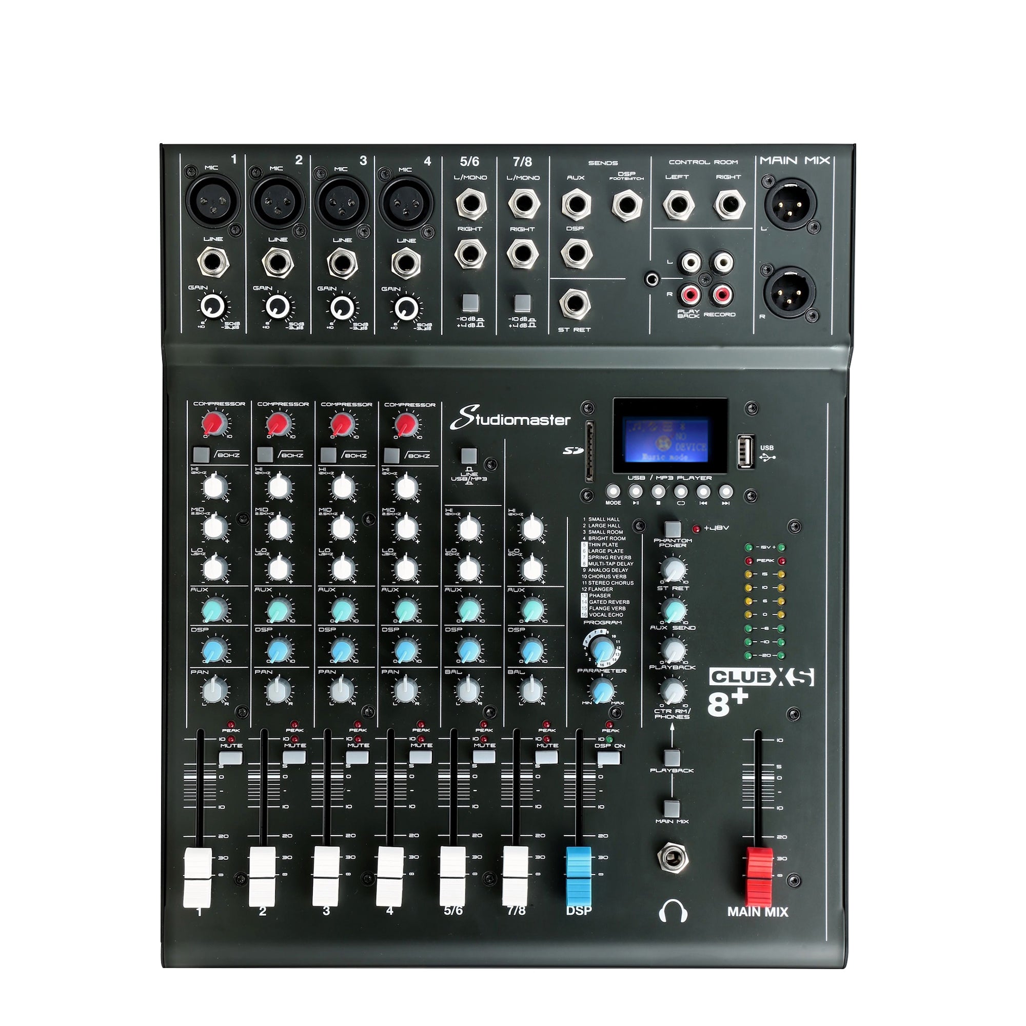 Studiomaster Club XS 8+ Mixer - Fair Deal Music
