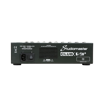 Studiomaster Club XS 8+ Mixer - Fair Deal Music