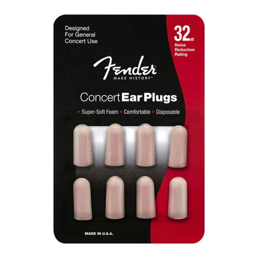 Fender Concert Series Foam Ear Plugs (4 Pair) - Fair Deal Music