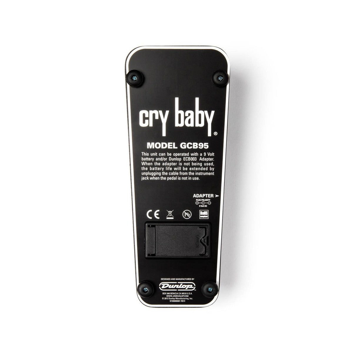 Dunlop GCB95 Cry Baby Standard Wah Pedal - Fair Deal Music