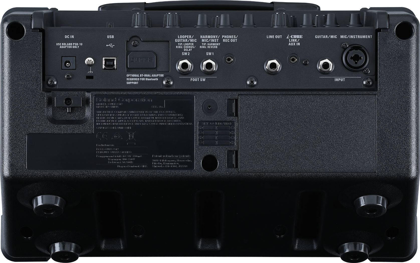 Boss CUBE Street II Battery-Powered Stereo Amplifier - Black, Nearly New - Fair Deal Music