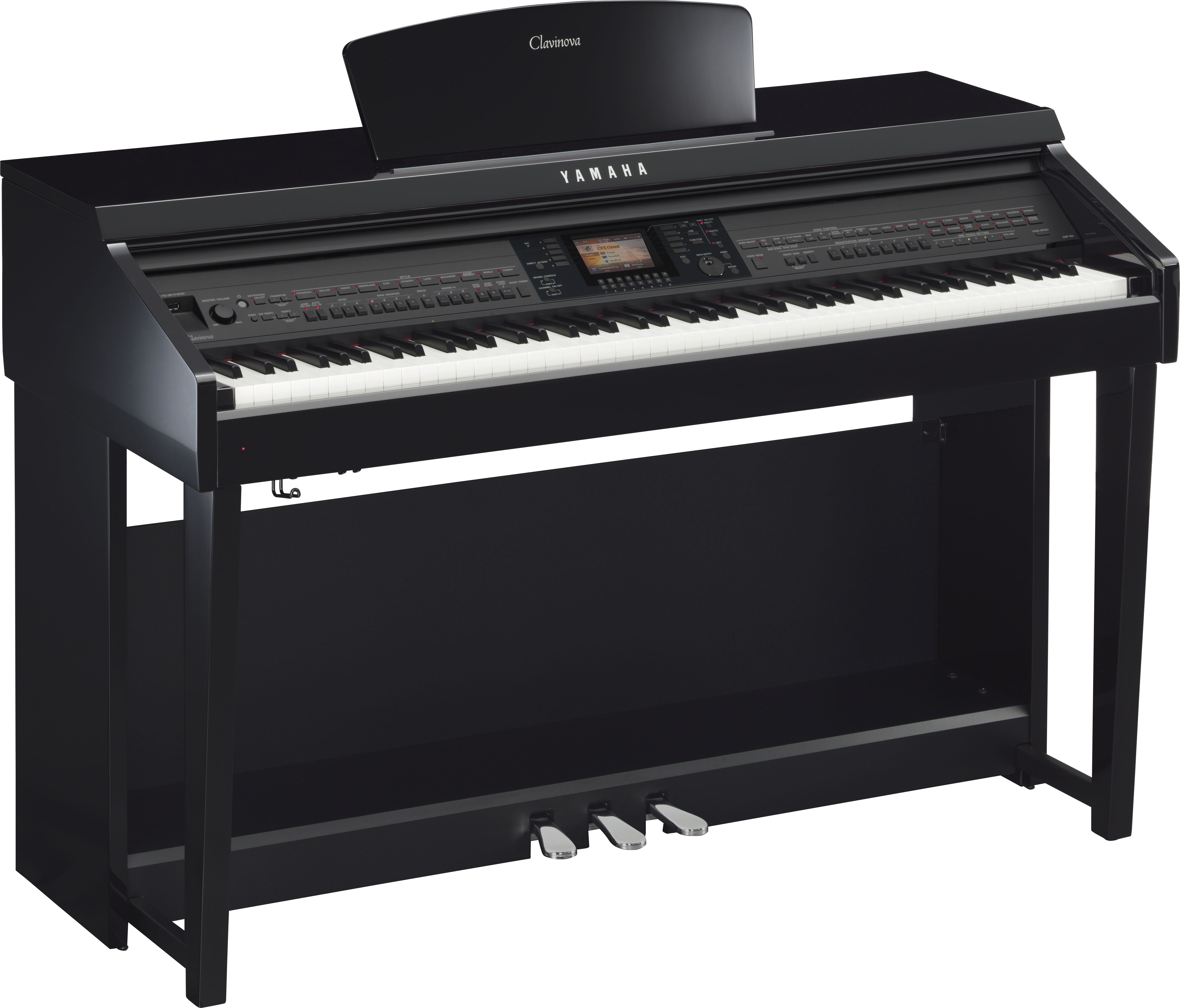 Yamaha CVP-701PE Clavinova Digital Piano in Polished Ebony - Fair Deal Music