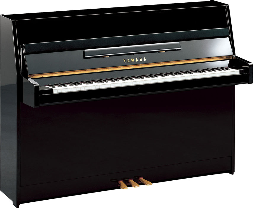 Yamaha B1 Upright Piano in Polished Ebony with Brass Fittings - Fair Deal Music