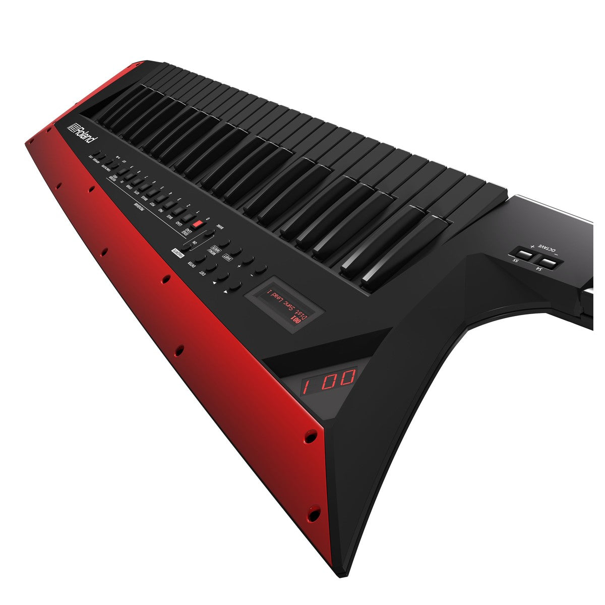 Roland AX-EDGE-B Keytar Shoulder Keyboard Controller - Black (Open Box) - Fair Deal Music