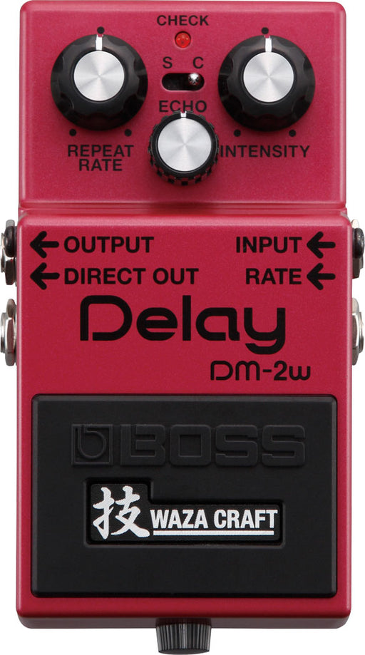 Boss DM-2W Waza Craft Delay Pedal, Nearly New - Fair Deal Music