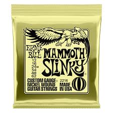 Ernie Ball 2214 Mammoth Slinky Nickel Wound 12-62 - Fair Deal Music