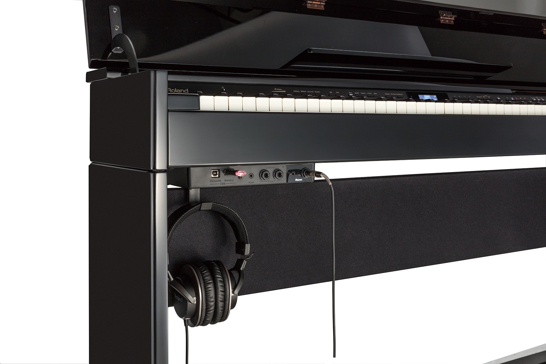 Roland DP603-PE Digital Piano Polished Ebony - Fair Deal Music