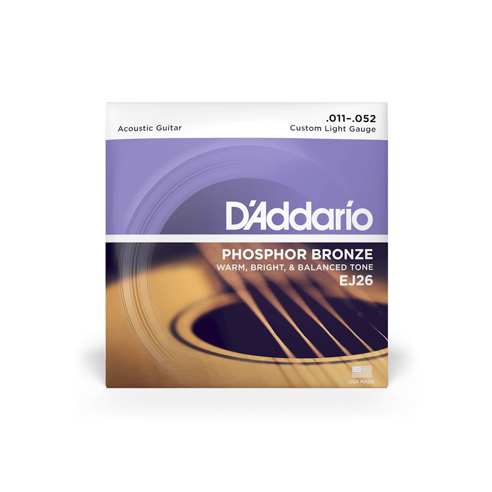 D'Addario EJ26 Light 11-52 Phosphor Bronze Acoustic Guitar strings - Fair Deal Music
