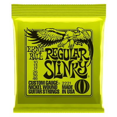 Ernie Ball 2221 Regular Slinky 10-46 Electric Guitar Strings - Fair Deal Music
