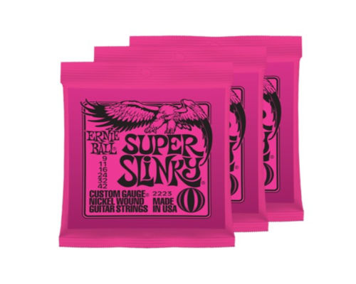 Ernie Ball 2223 Super Slinky Electric Guitar Strings 9-42 3-Sets - Fair Deal Music