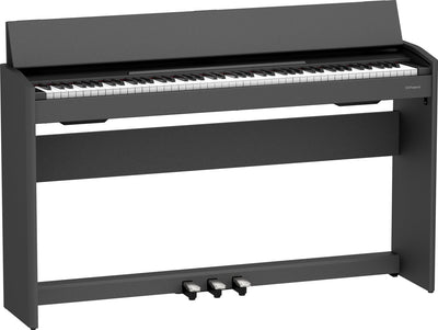 Roland F107-BK Slim Digital Piano Black Bundle - Fair Deal Music
