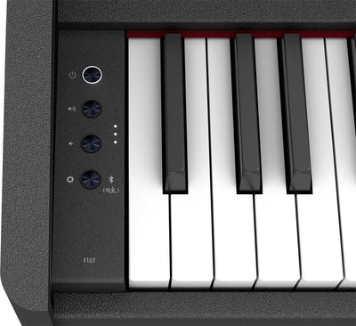Roland F107-BK Slim Digital Piano Black - Fair Deal Music