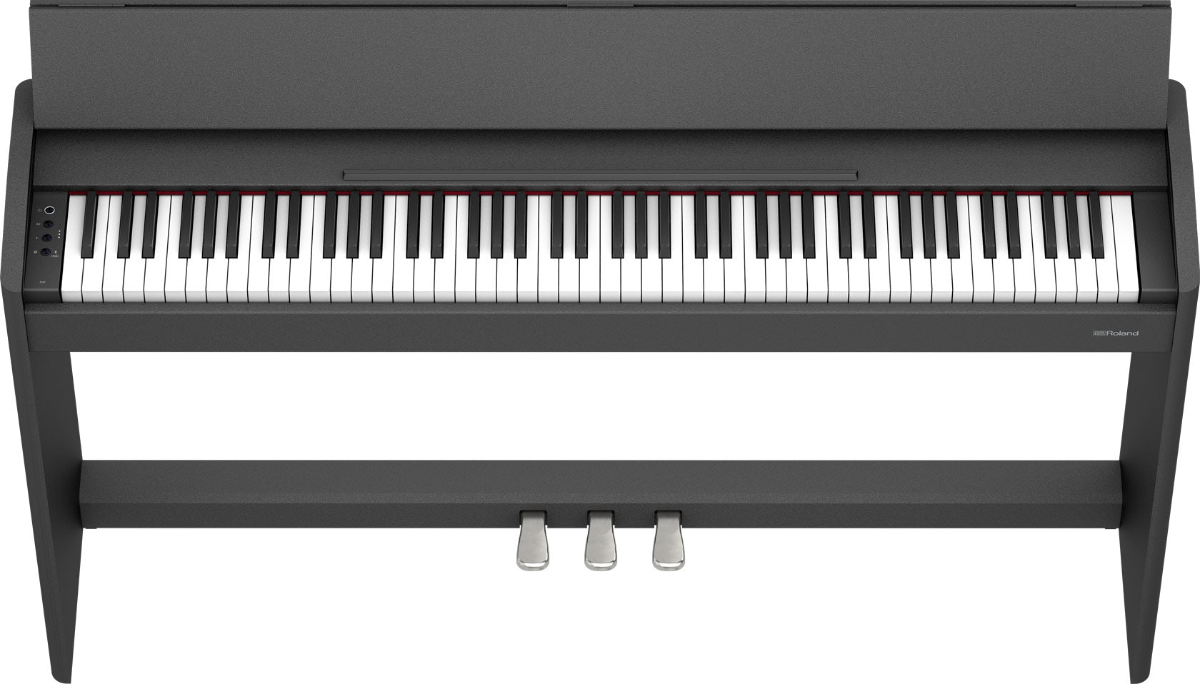 Roland F107-BK Slim Digital Piano Black Bundle - Fair Deal Music