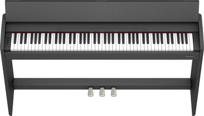 Roland F107-BK Slim Digital Piano Black Bundle - Fair Deal Music