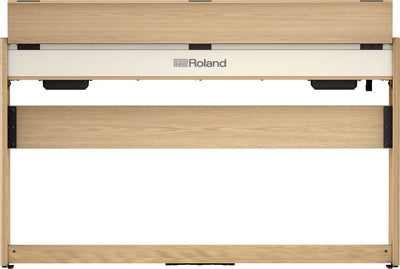 Roland F701-LA Compact Digital Piano Light Oak Bundle - Fair Deal Music