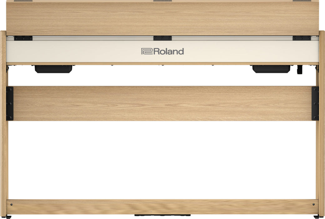 Roland F701-LA Compact Digital Piano Light Oak Bundle - Fair Deal Music
