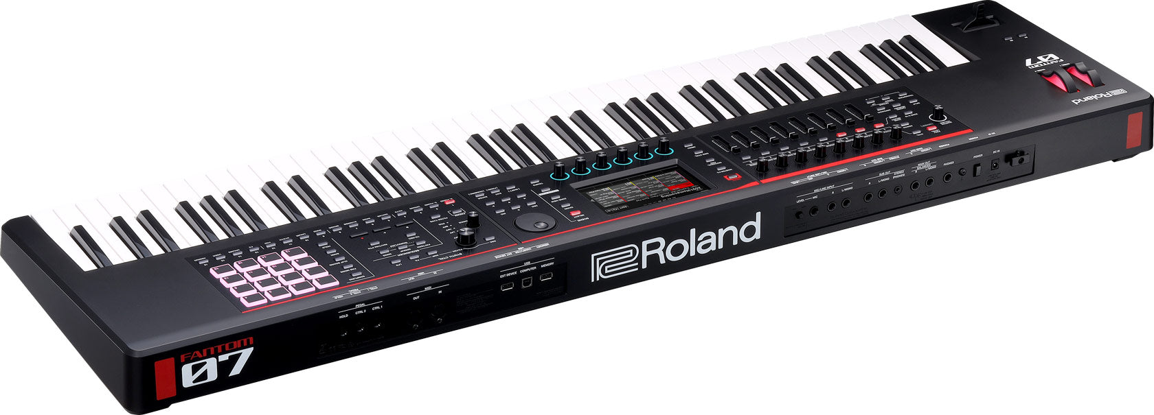 Roland FANTOM-07 Synthesizer Keyboard Workstation 76 keys (Nearly New) - Fair Deal Music
