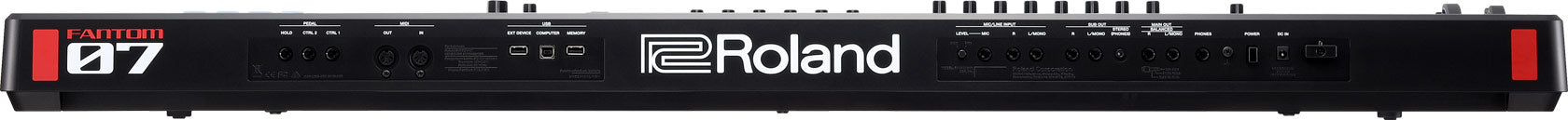 Roland FANTOM-07 Synthesizer Keyboard Workstation 76 keys (Nearly New) - Fair Deal Music