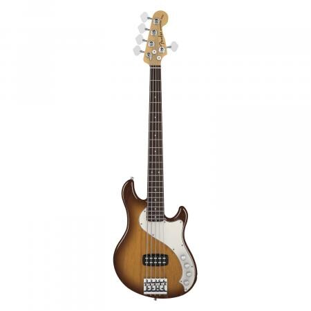 Fender American Deluxe Dimension Bass V 5 String RW, Violin Burst Ex Display - Fair Deal Music