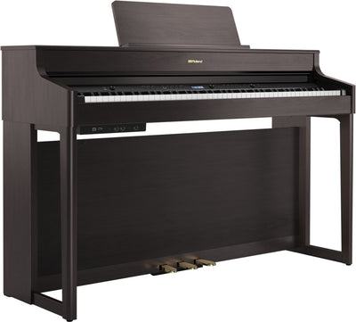 Roland HP702-DR Digital Upright Piano Dark Rosewood (Showroom Model) - Fair Deal Music