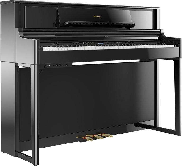 Roland LX705-PE Digital Upright Piano in Polished Ebony - Fair Deal Music