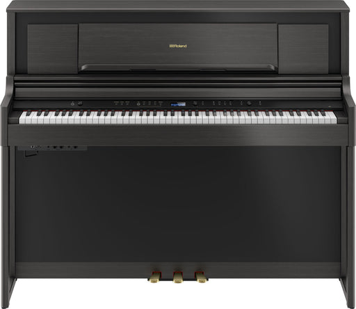 Roland LX706-CH Digital Upright Piano Charcoal Black [Display Model] - Fair Deal Music