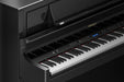 Roland LX708-PE Digital Upright Piano in Polished Ebony - Fair Deal Music