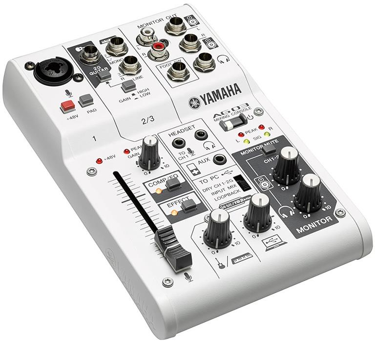 Yamaha AG03 Hybrid Mixing Console - Fair Deal Music