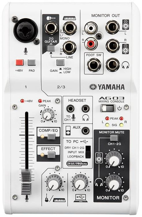 Yamaha AG03 Hybrid Mixing Console - Fair Deal Music