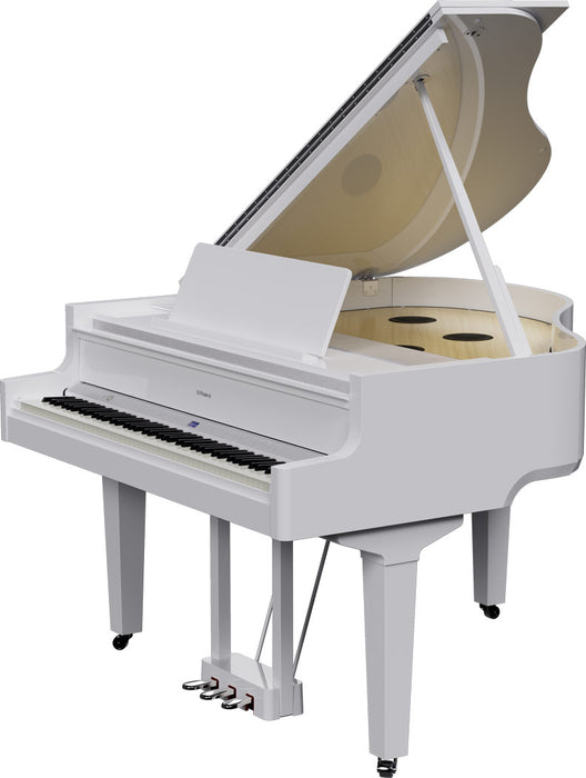 Roland GP-9M-PW Digital Grand Piano Polished White - Fair Deal Music