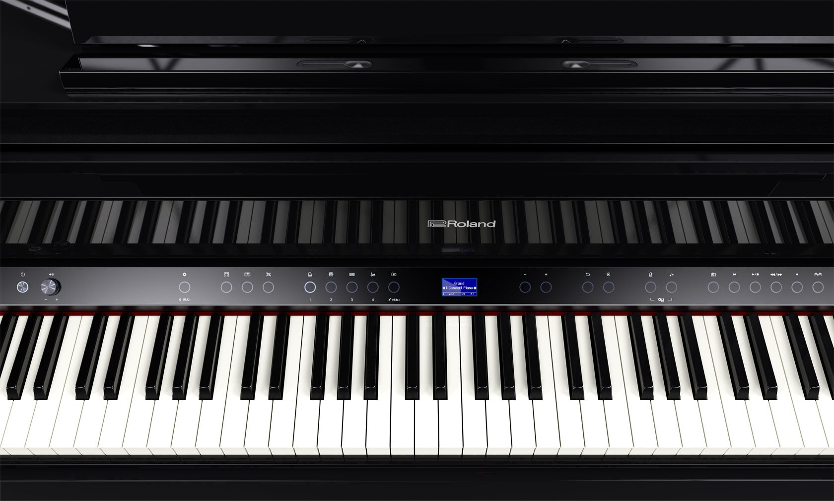 Roland GP-9M-PE Digital Grand Piano Polished Ebony - Fair Deal Music