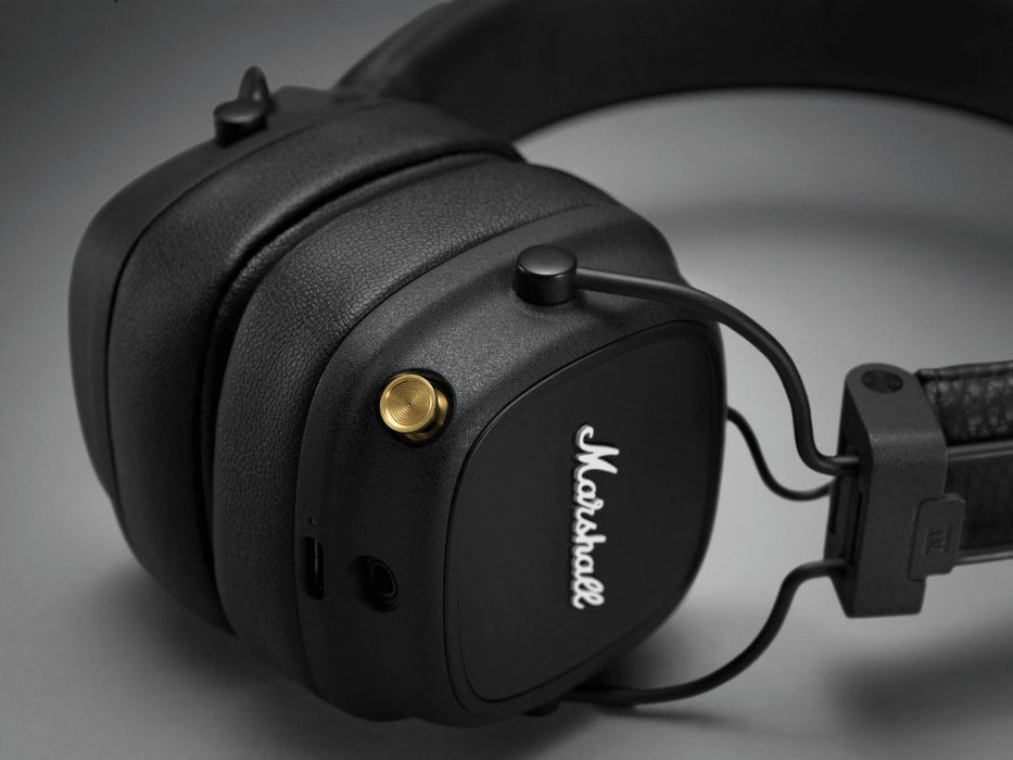 Marshall Major IV Bluetooth Black Headphones — Fair Deal Music