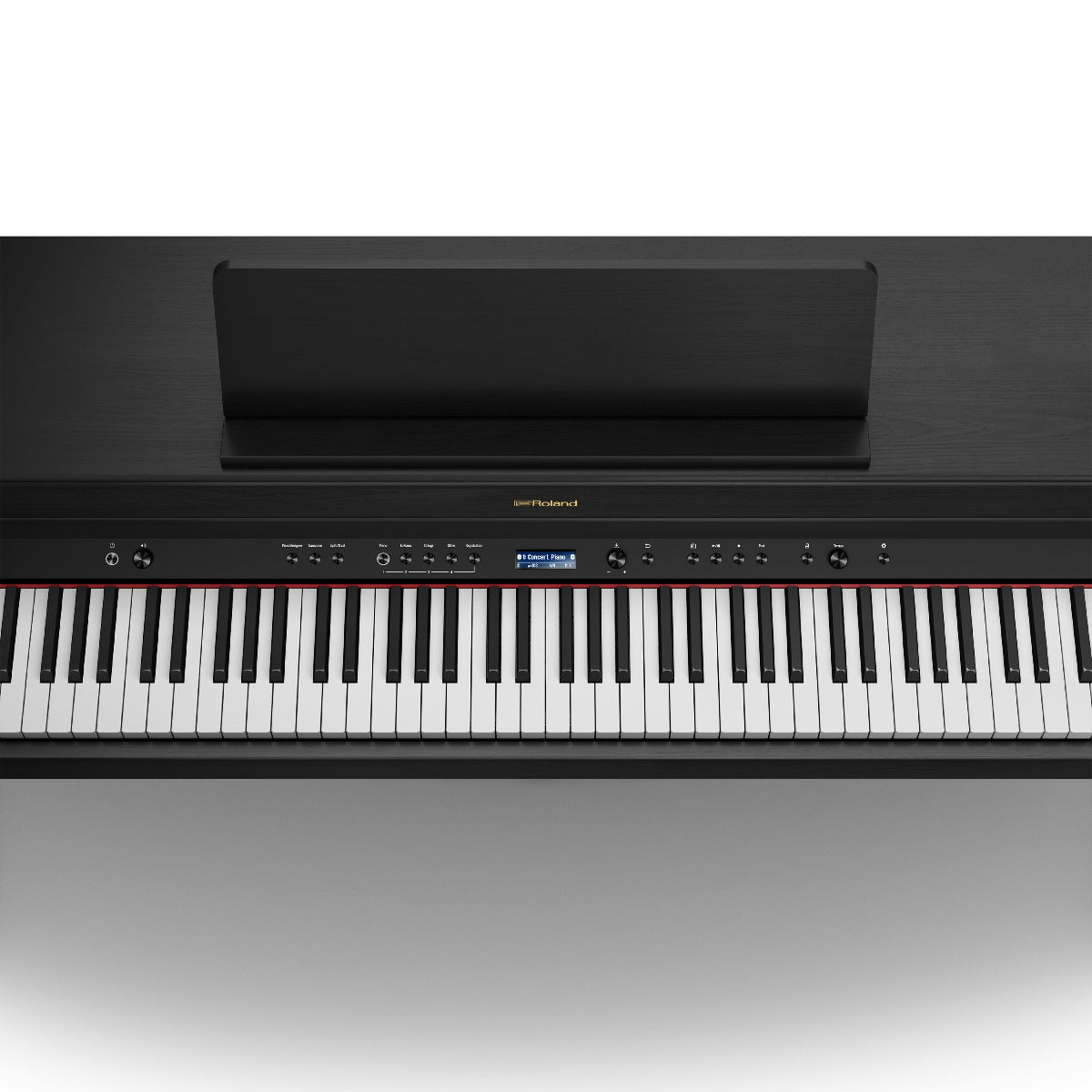 Roland HP702-CH Digital Upright Piano Charcoal Black, Nearly New - Fair Deal Music